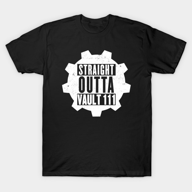 Straight Outta Vault 111 #2 T-Shirt by KingVego